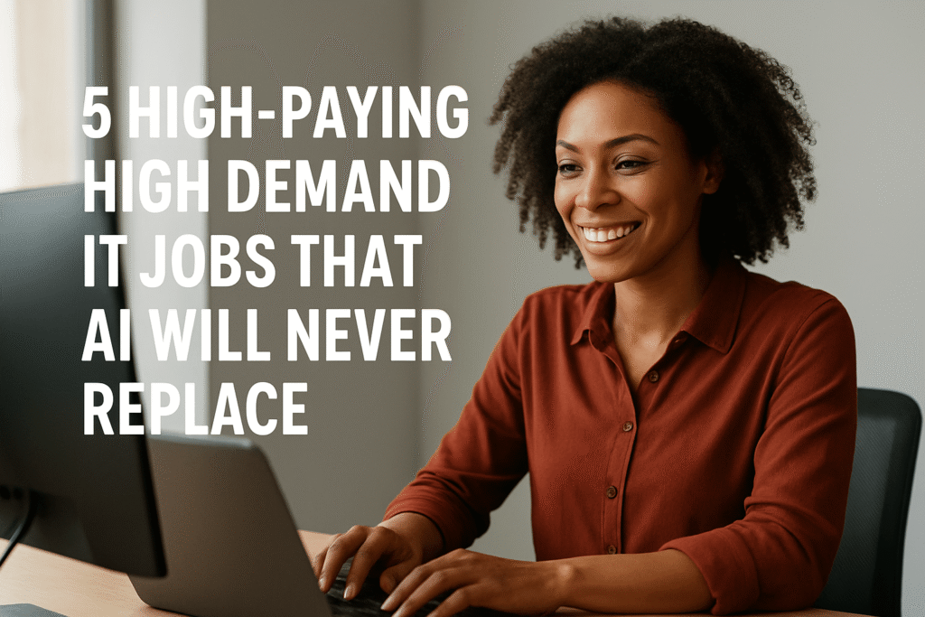 5 High-Paying High Demand IT Jobs That AI Will NEVER Replace